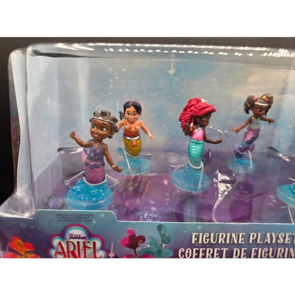 Disney Junior Ariel Figurine Playset Ariel Lucia Fernie Ayanna & Alanna 5 Figure - Picture 2 of 5